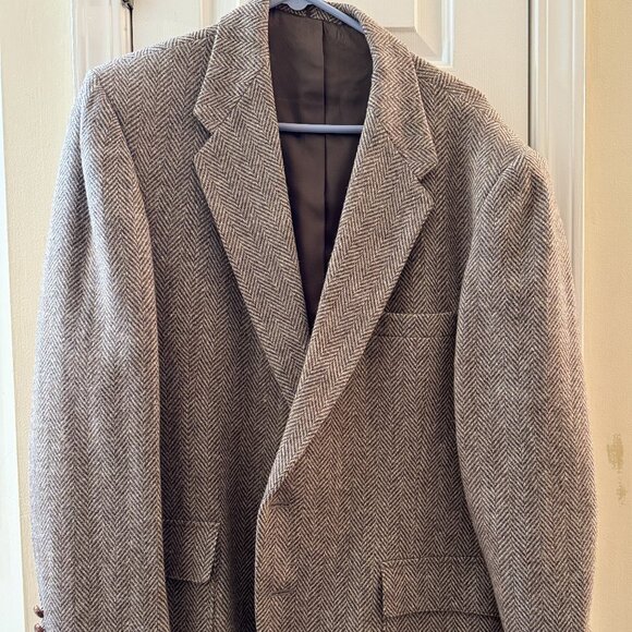 Vintage WFF by Farah Brown Pure Wool Blazer / Sports Coat, Size 46R - Picture 1 of 5